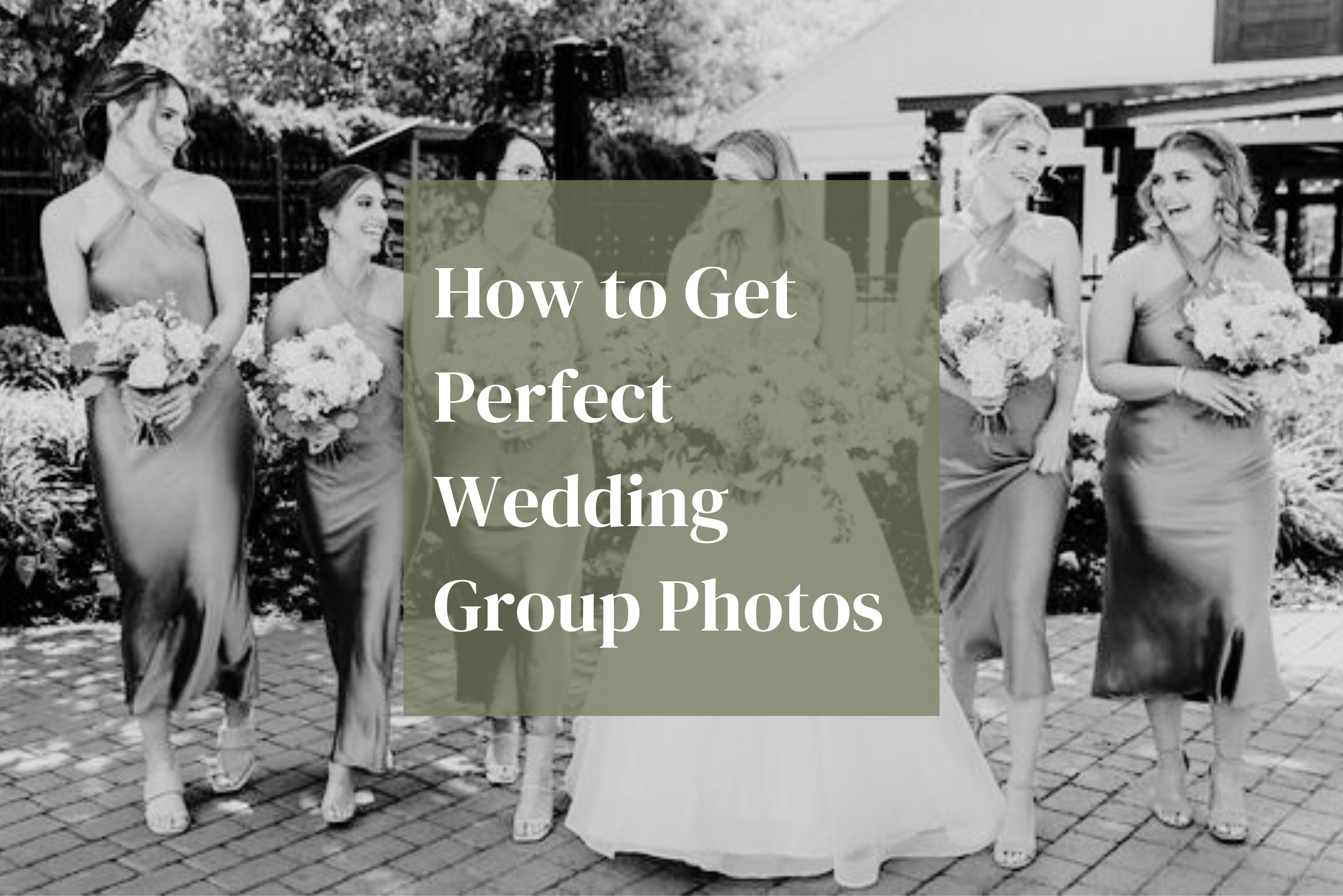 wedding group photos